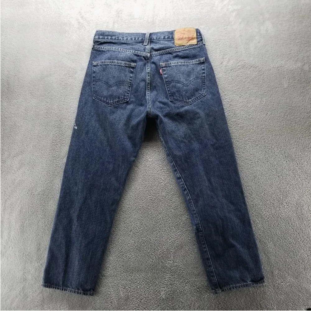 Levi’s 501 Custom Patchwork Button Fly Denim - image 5